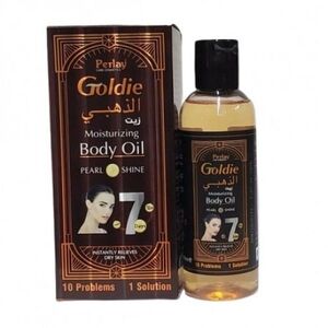 Perlay Goldie Gold and Black Moisturizing Body Oil